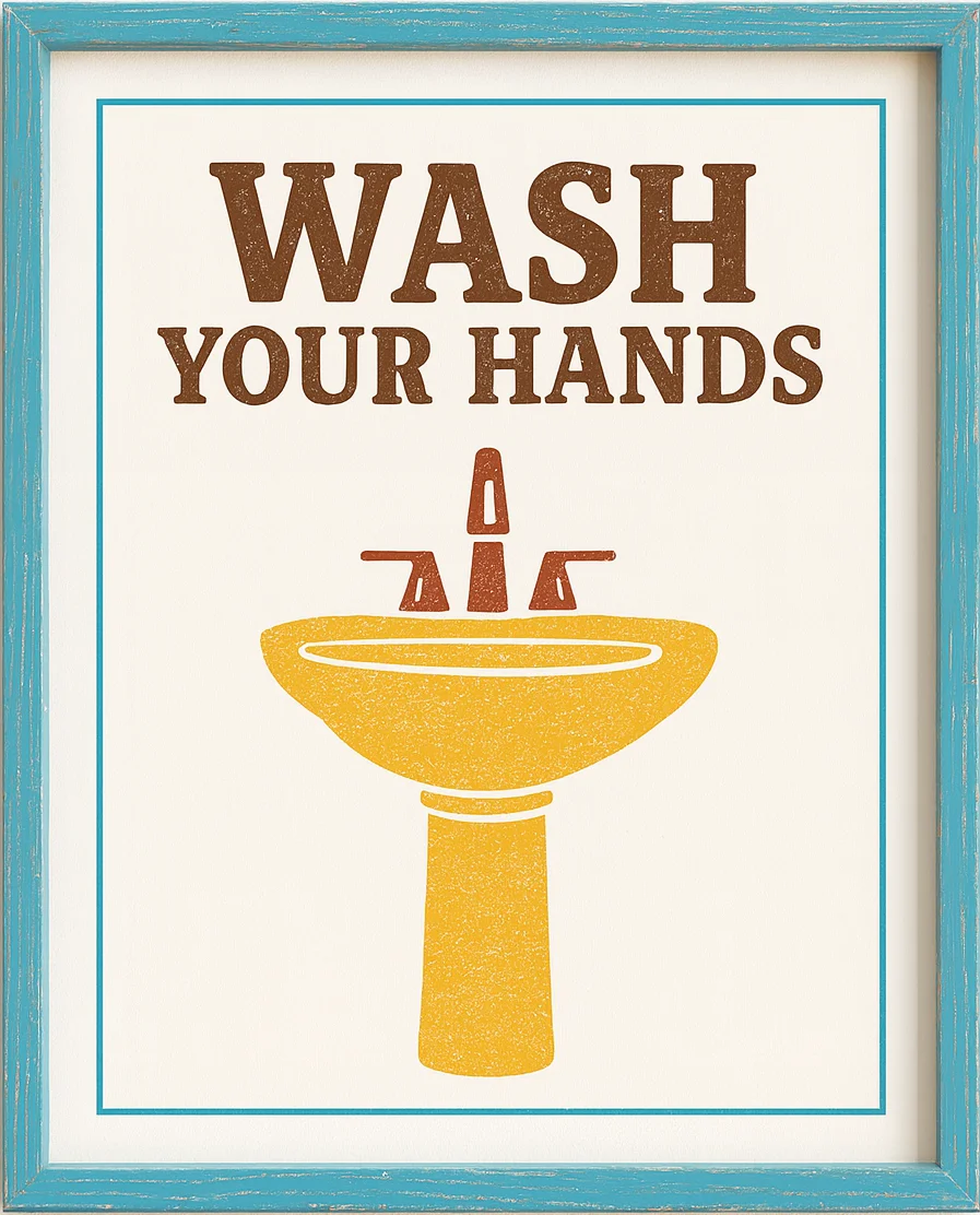 Wash Your Hands Sign