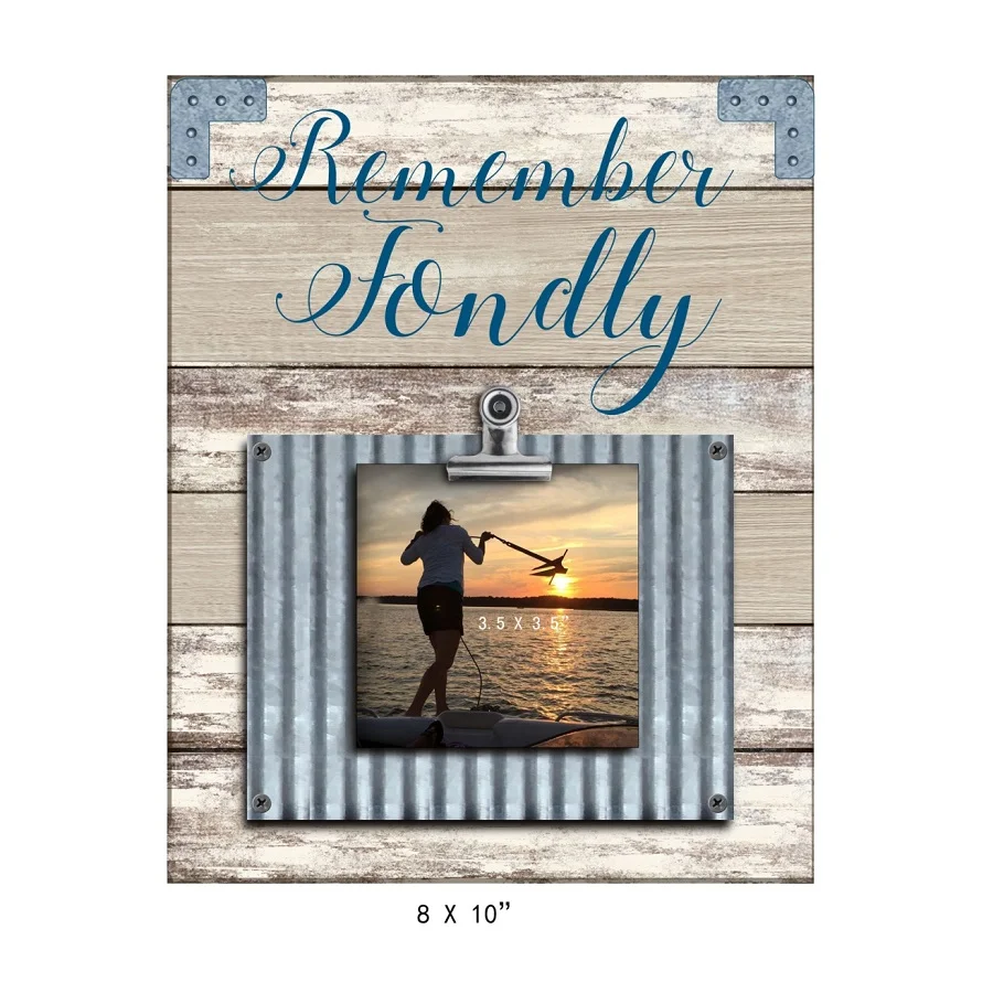 Coastal Style Photo Frame Box Top II