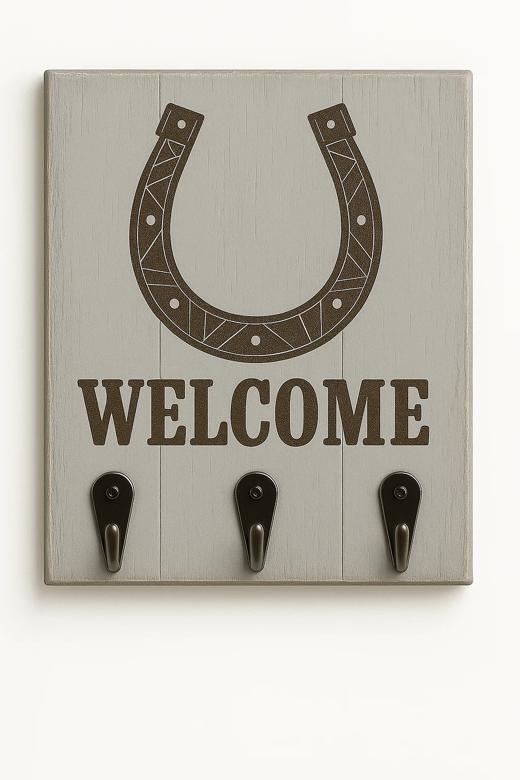Welcome Horseshoe Wall Hook