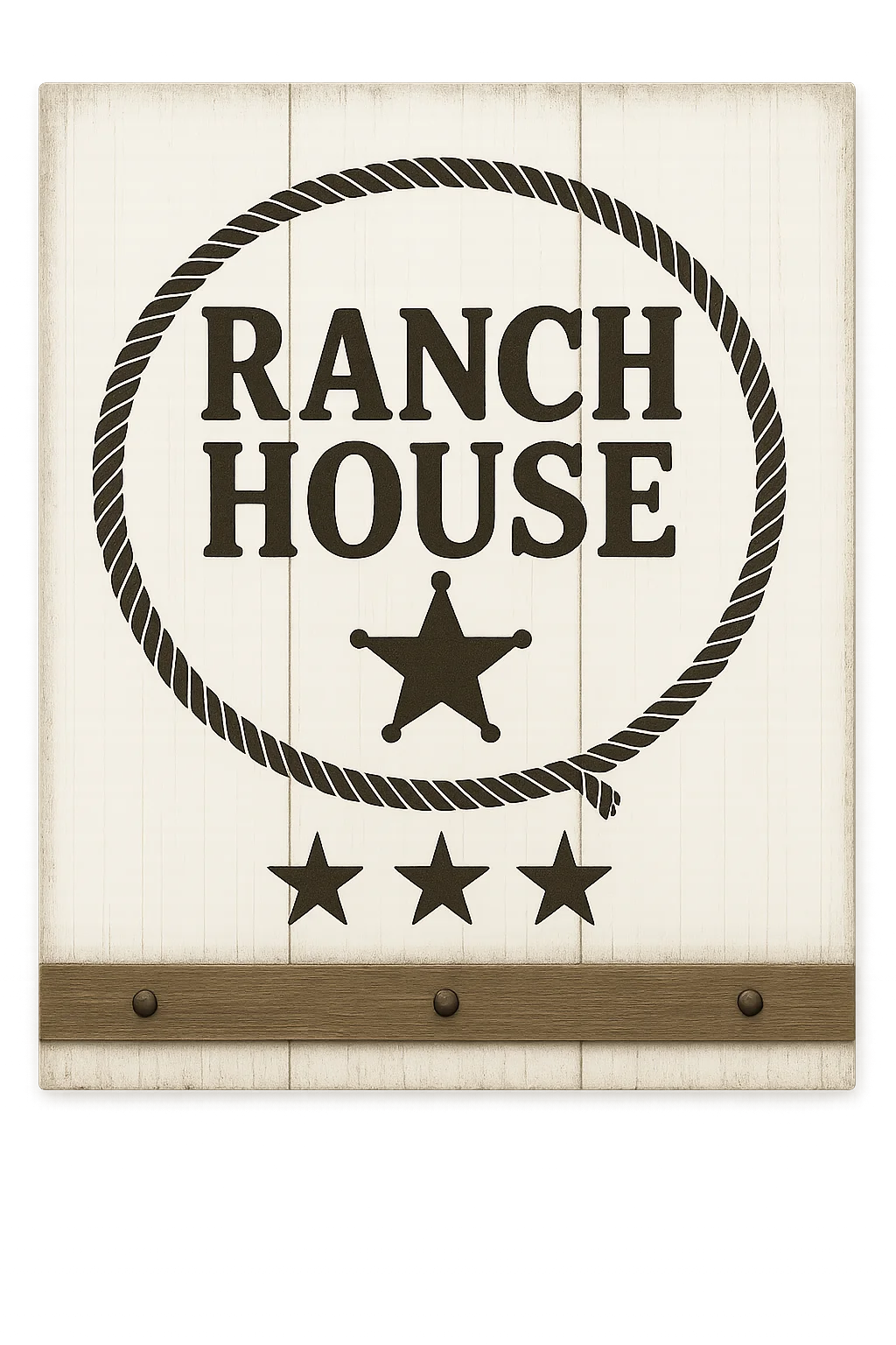 Western Ranch House Sign