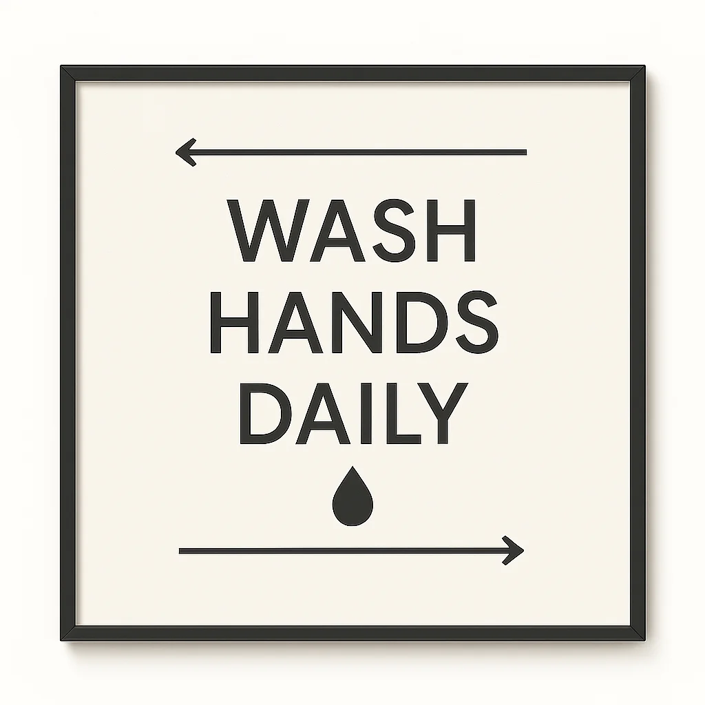 Daily Wash Wall Art