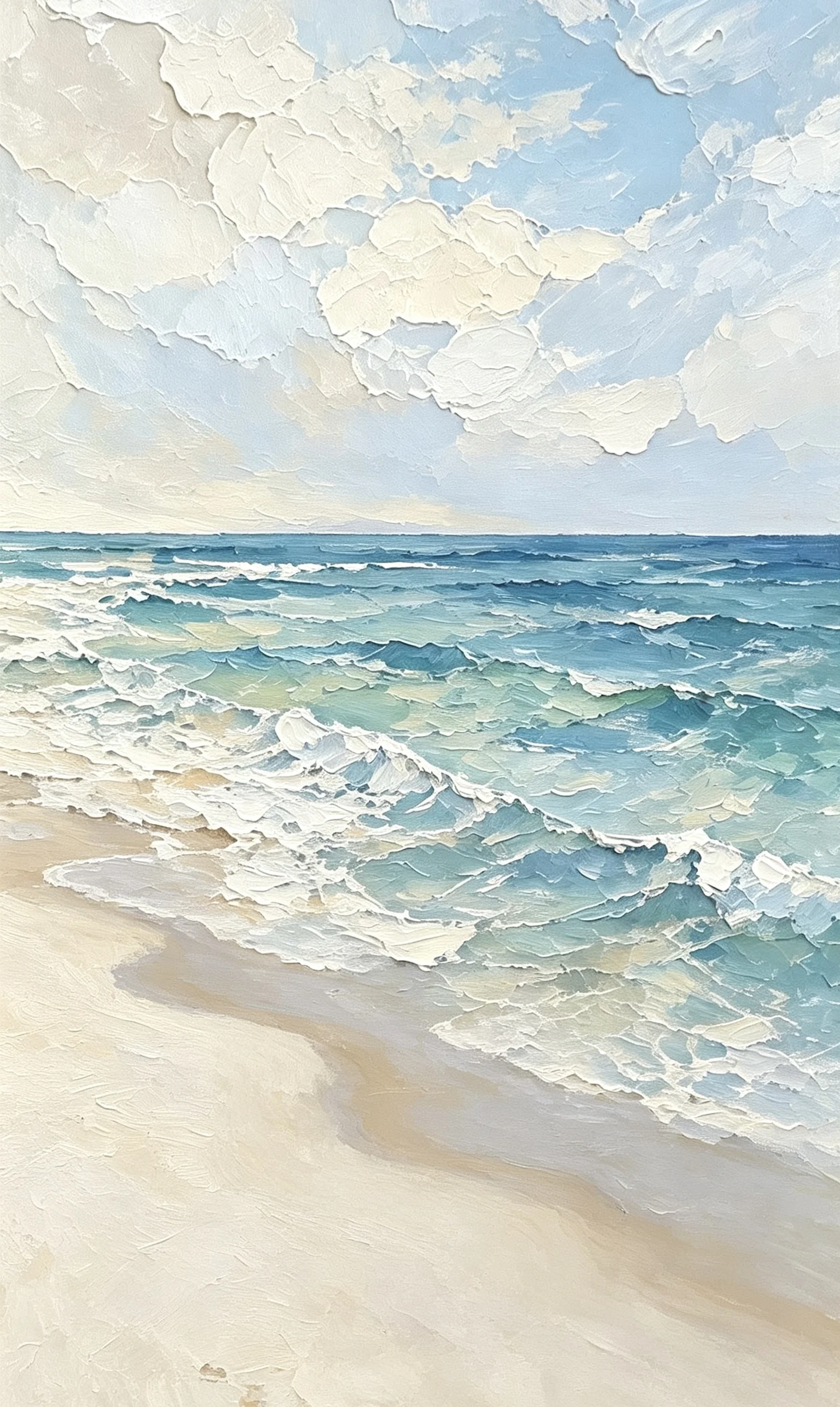 Coastal Dune Framed Canvas